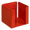 Fluted Steel Paper Cube - Image 4
